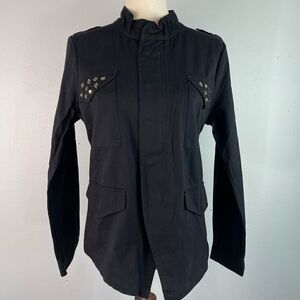 NWT Bongo Retro Rhythmic Nation Twill Jacket Size Juniors L